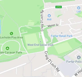 map for West End Social Club