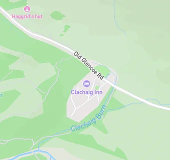 map for Strath Lodge Glencoe