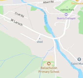 map for Ballachulish Primary School