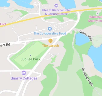 map for The Quarry Cafe