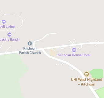 map for Kilchoan Primary School