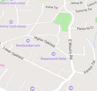 map for Knockendarroch House Hotel