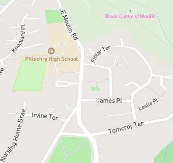 map for Pitlochry High School