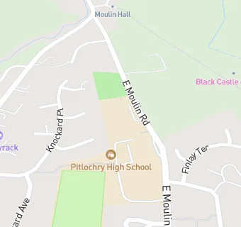 map for Pitlochry High School