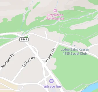 map for Kinlochleven Surgery