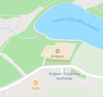 map for Ardgour Primary School