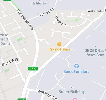 map for Peking Palace Chinese Restaurant