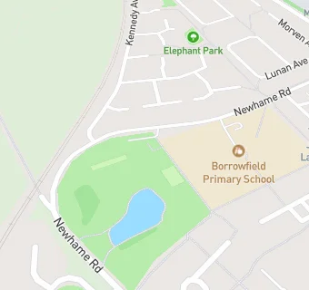 map for Borrowfield Community Centre