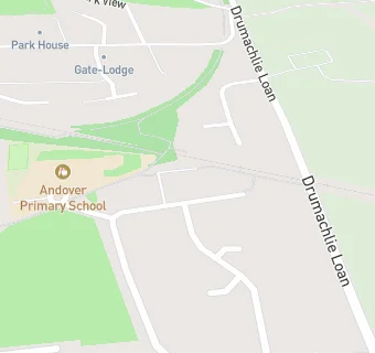 map for Andover Primary School