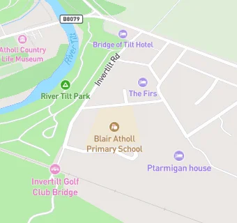 map for Blair Atholl Primary School