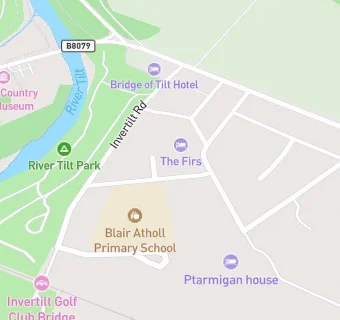 map for Blair Atholl Primary School