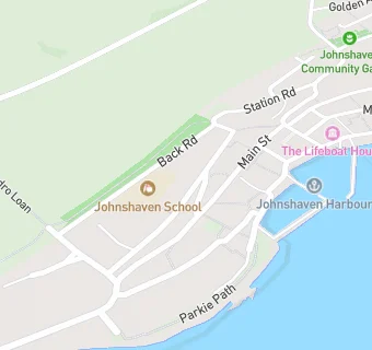 map for Johnshaven Primary School