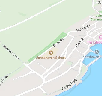 map for Johnshaven School