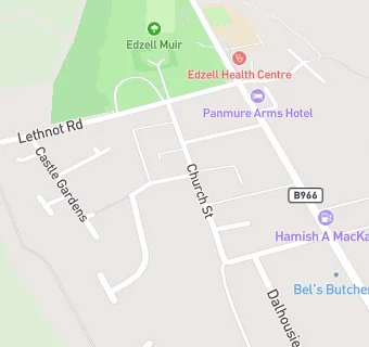 map for Balhousie Glens Care Home