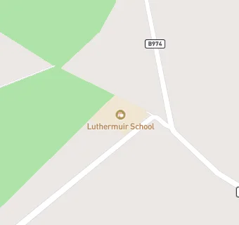 map for Luthermuir School