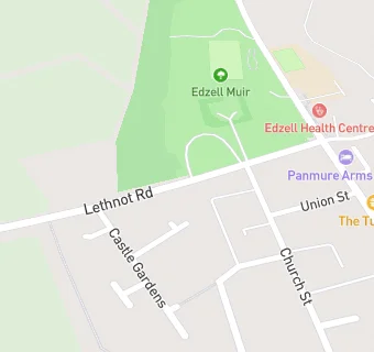 map for Edzell Playgroup