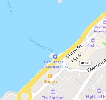 map for Crannog Seafood Restaurant