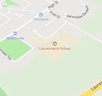 map for Laurencekirk School Nursery