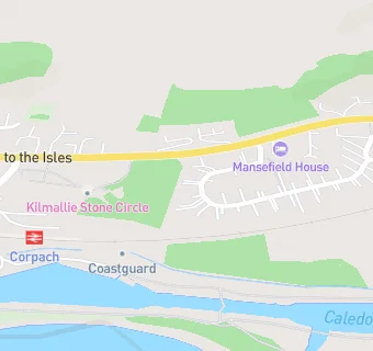 map for Mrs C Macdonald B&B