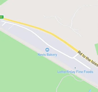 map for Ferguson Transport (Spean Bridge) Limited