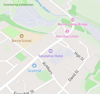 map for The Salutation Hotel