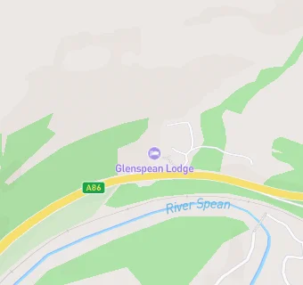 map for Glenspean Lodge Hotel