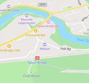 map for The Bridge Cafe