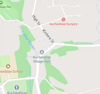 map for Auchenblae Public Hall