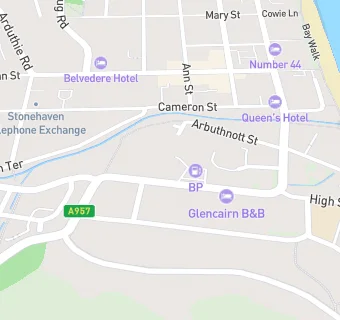 map for Londis BP Mill Inn Service Station