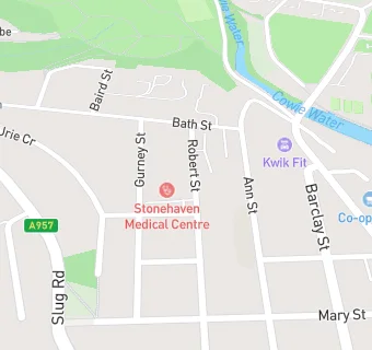 map for Stonehaven Medical Group