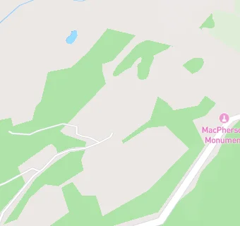 map for Invernahavon Caravan Site