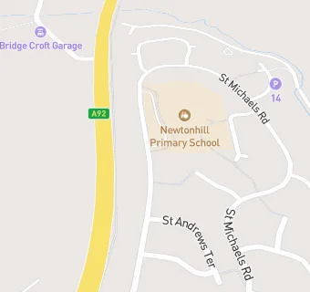 map for Newtonhill School Nursery