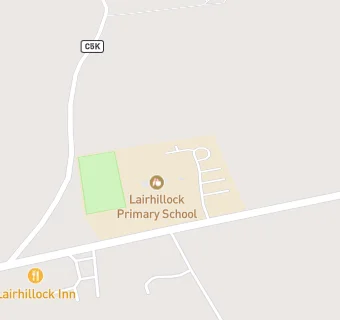 map for Lairhillock Inn