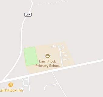 map for Lairhillock School Nursery