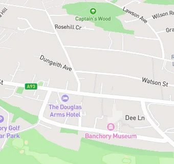 map for Burnett Arms Hotel