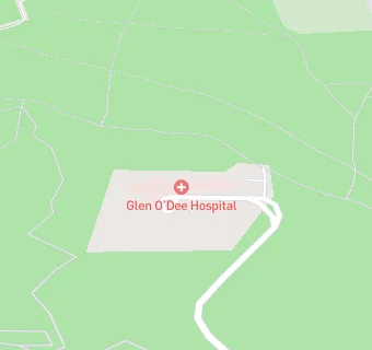 map for Glen O Dee Hospital