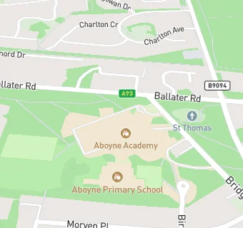 map for Aboyne Academy