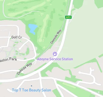 map for Aboyne  Service Station