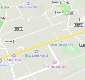 map for Kingussie Chinese Takeaway