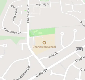 map for Charleston School