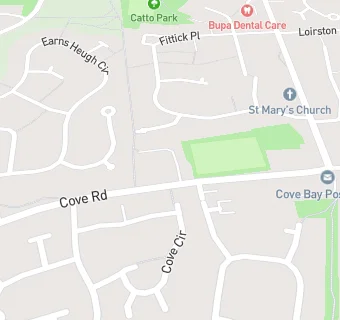 map for COVE BAY KINDERGARTEN