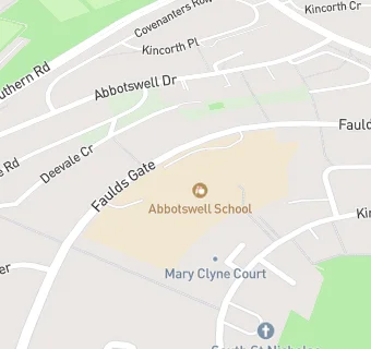 map for Abbotswell School