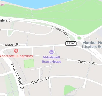 map for ABBOTSWELL PHARMACY