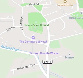 map for Tarland Tearooms