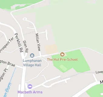 map for Lumphanan School