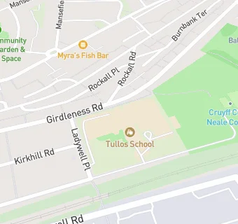 map for Tullos School