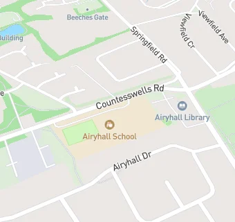 map for AIRYHALL OUT OF SCHOOL CLUB