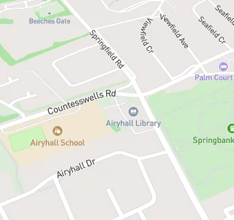 map for AIRYHALL SCHOOL NURSERY