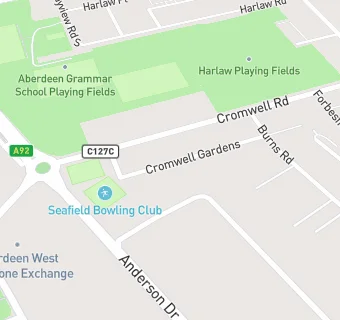 map for SEAFIELD BOWLING CLUB