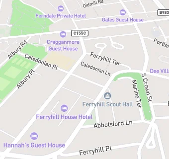 map for FERRYHILL SCHOOL